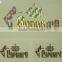 OEM Gold Silver Foil Hot Stamping label sticker