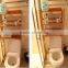 toilet storage shelf bathroom rack Natural Bamboo Space Saver Bathroom Storage Space Towel Shelf Over Toilet