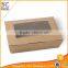 paper gift box with clear pvc window
