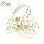Wholesale Fashionable home Decoration metal wine holder