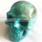 Gemstone Crafts Turquoise Skull Carving