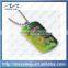 customized fashion printing cartoon ID aluminum pet tag
