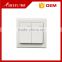 China supplier best wholesale websites BIHU 2 gang 1 way switch socket plates light switch for home