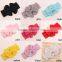 Fancy baby girl cotton elastic headband cheap kids wide knot tube headband with bow