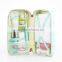 Functional Waterproof Tyvek Paper Tote Travel Wash Bag With Zipper Closure