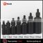 5ml 10ml 50ml 60ml 100ml 120ml 15ml 30ml matte frost black glass dropper bottles                        
                                                                                Supplier's Choice