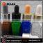 frosted matte round 10ml amber glass bottle empty