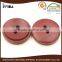 custom laser engraved wooden buttons with colorful edges