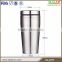 Customized thermos stainless steel 16 ounce travel tumbler