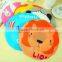 Cute Waterproof Double Layer Children Shower Cap /Lovely Spa Bathing Dust Cap/Kids Cartoon Shower Hat