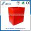 4mm Thick Plastic Foldable Corrugated Container with Lids