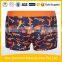 custom waistband with blue goldfish print boxers for men