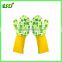 cleaning glove with scouring pad