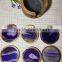 Natural agate cup/plate coasters for wholesale