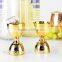 new style thicken gold coated bar cocktail jigger, stainless steel measuring cup