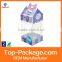 Fancy Folding Packaging Small Clear Hard Plastic Box with Lock
