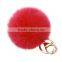with high quality Rabbit Fur Ball Keychain with great price