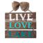 Bow Wooden Wall Printing Hanging Decor