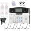 Wireless Dual Network GSM+PSTN Home Burglar Alarm System with 100 wireless defense zone