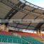 PVC tensile fabric architecture membrane stadium for stand roof in Jiangsu YiXing