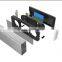 slim design aluminum housing bluetooth stereo speaker handsfree speaker box