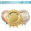 New Custom Souvenir Big Plate Award Sport Trophy Medal With Base