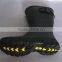 Black men rubber boots cheap rain boots men work boots