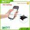 Metal case credit card shape 2500mAh portable power bank for smartphones