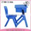 OEM school standing plastic kids height adjustable study desk