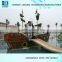 water slide boat mini pirate kids slide