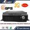 3g Gps 720p hd Dvr 4ch Mobile Bus/vehicle Video Dvr H.264 ahd dvr with sd card recording (MDR310WGG)