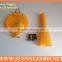 6pcs yellow leds battery operated road safety blinker light