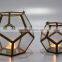Glass Lanterns S/2 for Pillar Candles IHA026