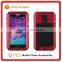 [UPO] High Quality Metal + Silicone Powerful Defender Rugged Case for Samsung Galaxy Note 4,Phone accessories