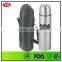 food grade double wall 750ml stainless steel vacuum flask with bag