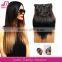 2016 new arrival half wig clip in hair extensions