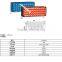 Hottest!!!Red Amber Blue 12V Police Vehicle LED Warning lights