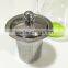 750ml borosilicate glass teapot with filter