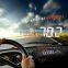 OBD2 HUD 3inch Car Hud Head Up Display Plug Play Freely switch. Km and mile speed alarm