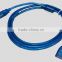 Transparent blue USB2.0 cable Male to Female 5m