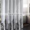 100% Polyester Fabric Bathroom Curtain Printed Shower Curtain Panel