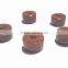 Natural Brown Aventurine Fancy Smooth Handmade Big Hole Tyre Beads