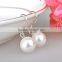 Korea Style 925 Sterling Silver Imitation Pearl Earrings !