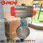 Metal Seal Wafer Connection Stainless Steel Air Butterfly Valve 8''