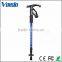 Hot popular T handle alpenstock mountaineering three sections walking sticks