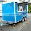 minggu 2017 new kiosk food thailand fry ice cream machine/slush machine for sale mobile BBQ food trailer for sale