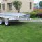 Top 1 High Quality Economic Hot Dipped Galvanized 10x5ft Electric Brake Tandem Trailer