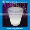 Luminous garden plastic led flower pot rechargeable flower planters