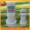 Small gray maru yukimi lantern decorative pagoda