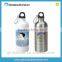 Sports sublimation aluminum water bottle with creative image 500ml